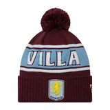 ニューエラ 海外取寄 ニット ビーニー アストン ヴィラ FC PREMIER LEAGUE SPORT KNIT CUFF BEANIE BURGUNDY