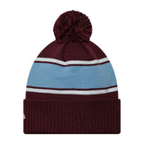 ニューエラ 海外取寄 ニット ビーニー アストン ヴィラ FC PREMIER LEAGUE SPORT KNIT CUFF BEANIE BURGUNDY