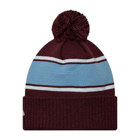 ニューエラ 海外取寄 ニット ビーニー アストン ヴィラ FC PREMIER LEAGUE SPORT KNIT CUFF BEANIE BURGUNDY