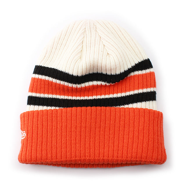 ニューエラ ニットキャップ ビーニー アナハイム ダックス NHL VINTAGE CUFFED KNIT BEANIE CAP ORANGE