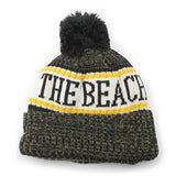 ニューエラ ニットキャップ ビーニー ロングビーチ ステート 49ERS NCAA STOCK SPORT KNIT BEANIE CAP BLACK