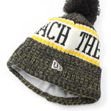 ニューエラ ニットキャップ ビーニー ロングビーチ ステート 49ERS NCAA STOCK SPORT KNIT BEANIE CAP BLACK