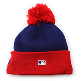 ニューエラ ニットキャップ ビーニー フィラデルフィア フィリーズ MLB BATTING PRACTICE KNIT BEANIE CAP BLUE RED