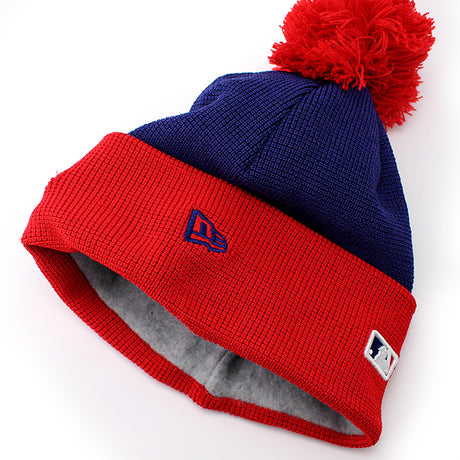 ニューエラ ニットキャップ ビーニー フィラデルフィア フィリーズ MLB BATTING PRACTICE KNIT BEANIE CAP BLUE RED