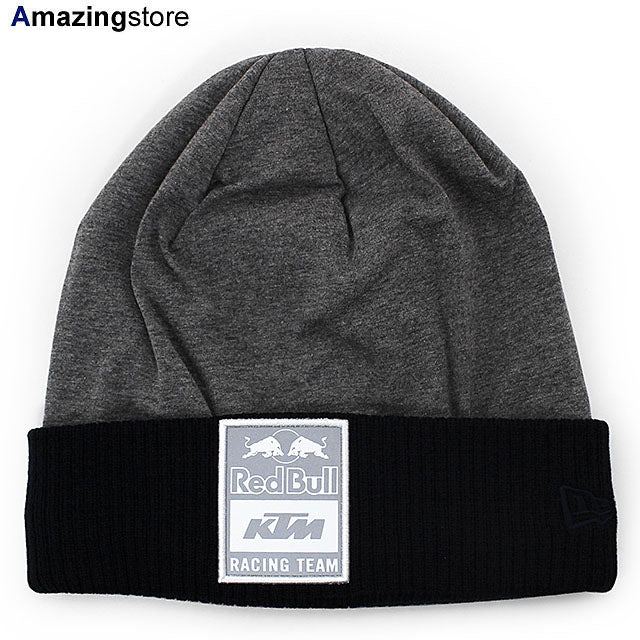 ニューエラ レッドブル KTM レーシングチーム ニット ビーニー PERFORMANCE KNIT BEANIE GREY-NAVY