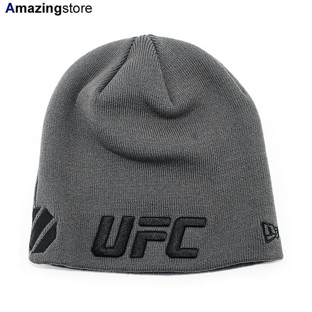 ニューエラ ニットビーニー UFC SKULL KNIT BEANIE GRAY