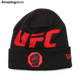 ニューエラ ニットビーニー UFC CUFF KNIT BEANIE BLACK