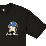 海外取寄 ニューエラ Tシャツ ロサンゼルス ドジャース ベラ ドーニャ BETTY BOOP OVER SIZED T-SHIRT BLACK