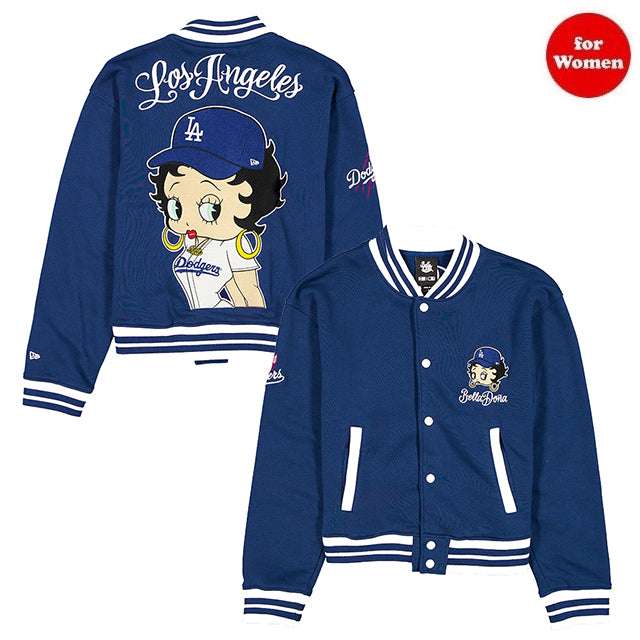 ロサンゼルス　ドジャース　フリース　ジャケット　米国購入　新品 海外取寄 女性用 ニューエラ フリースジャケット ロサンゼルス