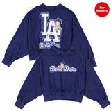 海外取寄 女性用 ニューエラ スウェットシャツ ロサンゼルス ドジャース ベラ ドーニャ WOMEN'S BETTY BOOP SWEATSHIRT DARK BLUE