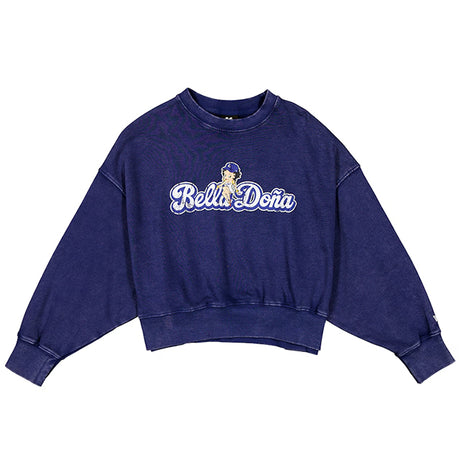 海外取寄 女性用 ニューエラ スウェットシャツ ロサンゼルス ドジャース ベラ ドーニャ WOMEN'S BETTY BOOP SWEATSHIRT DARK BLUE