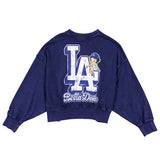 海外取寄 女性用 ニューエラ スウェットシャツ ロサンゼルス ドジャース ベラ ドーニャ WOMEN'S BETTY BOOP SWEATSHIRT DARK BLUE