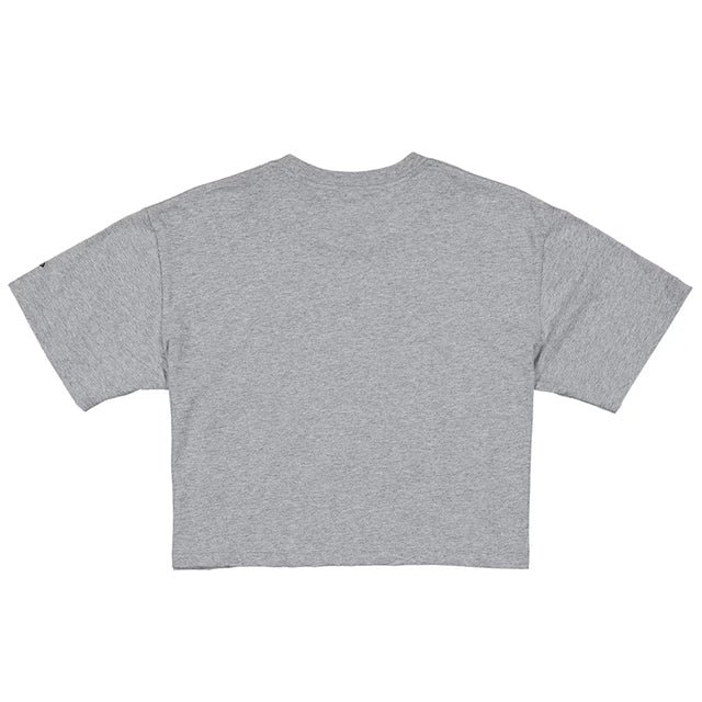 海外取寄 女性用 ニューエラ Tシャツ ロサンゼルス ドジャース ベラ ドーニャ WOMEN'S BETTY BOOP BOXY CROPPED T-SHIRT GREY
