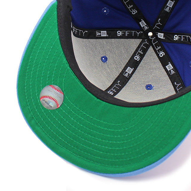 ニューエラ キャップ 9FIFTY スナップバック トロント ブルージェイズ MLB COOP CHENILLE-ARCH SNAPBACK CAP ROYAL SKY