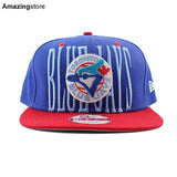 ニューエラ キャップ 9FIFTY スナップバック トロント ブルージェイズ MLB COOP STEP-ABOVE SNAPBACK CAP ROYAL RED