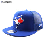 ニューエラ メッシュキャップ 9FIFTY スナップバック トロント ブルージェイズ MLB TEAM BASIC TRUCKER SNAPBACK CAP ROYAL
