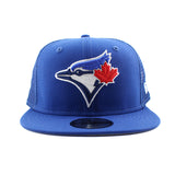 ニューエラ メッシュキャップ 9FIFTY スナップバック トロント ブルージェイズ MLB TEAM BASIC TRUCKER SNAPBACK CAP ROYAL