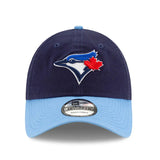 トロント ブルージェイズ50周年記念モデル ニューエラ キャップ 9TWENTY MLB 50th ANNIVERSARY STRAPBACK CAP ALTERNATE-4 NAVY LIGHT BLUE