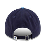 トロント ブルージェイズ50周年記念モデル ニューエラ キャップ 9TWENTY MLB 50th ANNIVERSARY STRAPBACK CAP ALTERNATE-4 NAVY LIGHT BLUE