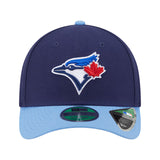 トロント ブルージェイズ50周年記念モデル ニューエラ キャップ 9FORTY M-CROWN MLB 50th ANNIVERSARY SNAPBACK CAP ALTERNATE-4 NAVY LIGHT BLUE