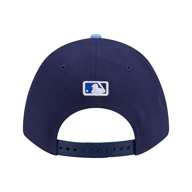 トロント ブルージェイズ50周年記念モデル ニューエラ キャップ 9FORTY M-CROWN MLB 50th ANNIVERSARY SNAPBACK CAP ALTERNATE-4 NAVY LIGHT BLUE