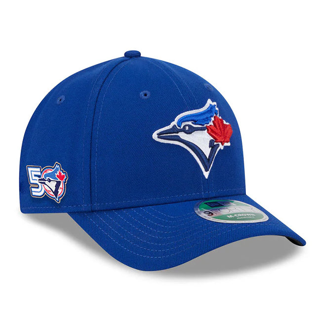 トロント ブルージェイズ50周年記念モデル ニューエラ キャップ 9FORTY M-CROWN MLB 50th ANNIVERSARY SNAPBACK CAP GAME ROYAL BLUE