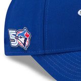 トロント ブルージェイズ50周年記念モデル ニューエラ キャップ 9FORTY M-CROWN MLB 50th ANNIVERSARY SNAPBACK CAP GAME ROYAL BLUE