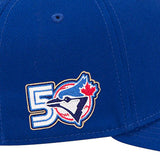 トロント ブルージェイズ50周年記念モデル ニューエラ キャップ 9SEVENTY MLB 50th ANNIVERSARY GAME SNAPBACK CAP ROYAL&nbsp;BLUE