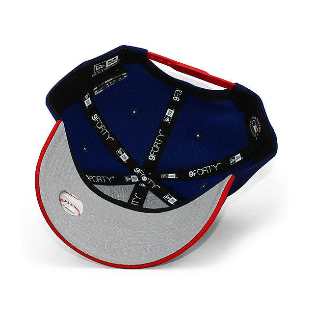 ニューエラ キャップ 9FORTY フィラデルフィア フィリーズ MLB BP STRETCH SNAPBACK CAP BLUE