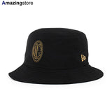 ニューエラ バケットハット ACミラン SERIA A BLACK GOLD PACK BUCKET HAT