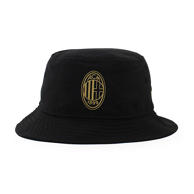 ニューエラ バケットハット ACミラン SERIA A BLACK GOLD PACK BUCKET HAT