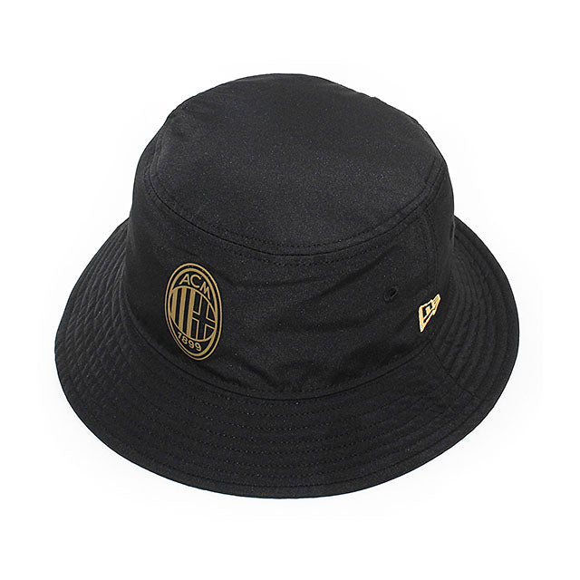 ニューエラ バケットハット ACミラン SERIA A BLACK GOLD PACK BUCKET HAT