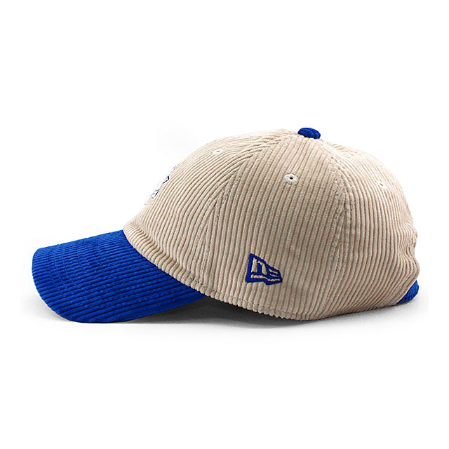 ニューエラ キャップ カジュアルクラシック ニューヨーク ニックス NBA CORDUROY CASUAL CLASSIC CAP CREAM
