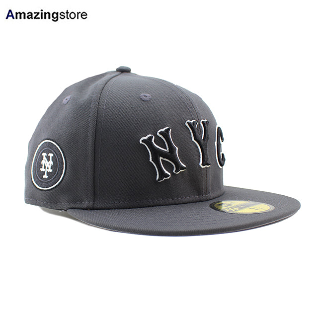 シティコネクト ニューエラ キャップ 59FIFTY ニューヨーク メッツ MLB CITY CONNECT ALTERNATE FITTED CAP GREY