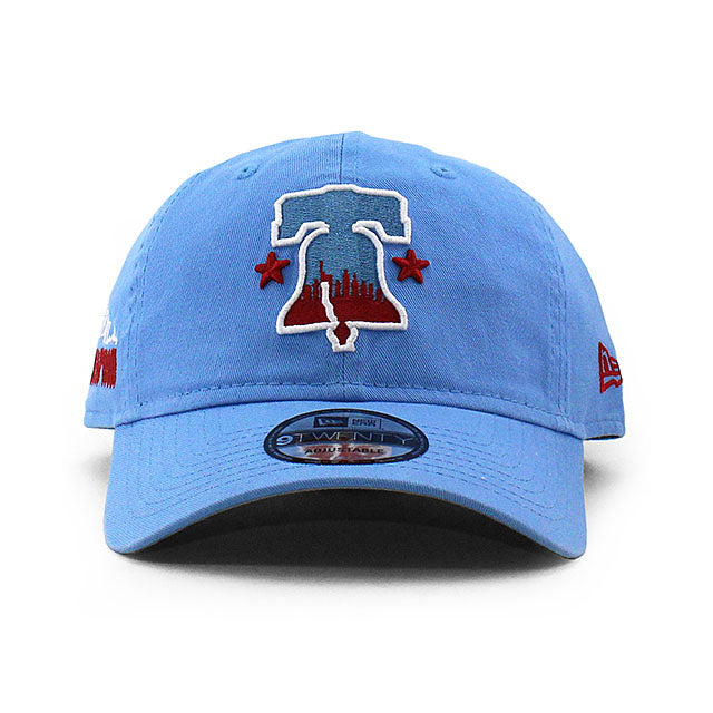 シティコネクト ニューエラ キャップ 9TWENTY フィラデルフィア フィリーズ MLB CITY CONNECT STRAPBACK CAP SKY BLUE