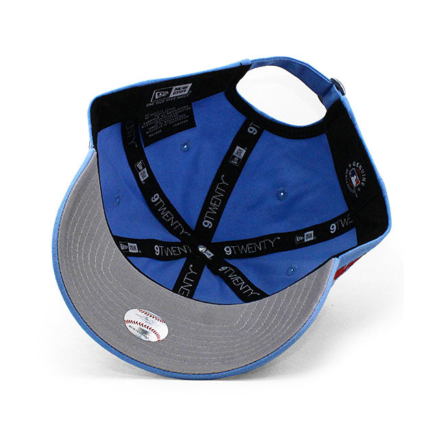 シティコネクト ニューエラ キャップ 9TWENTY フィラデルフィア フィリーズ MLB CITY CONNECT STRAPBACK CAP SKY BLUE