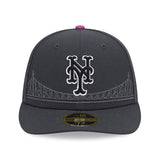 海外取寄 シティコネクト キャップ ニューエラ LP 59FIFTY ニューヨーク メッツ MLB CITY CONNECT FITTED CAP CHARCOAL