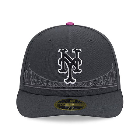 海外取寄 シティコネクト キャップ ニューエラ LP 59FIFTY ニューヨーク メッツ MLB CITY CONNECT FITTED CAP CHARCOAL