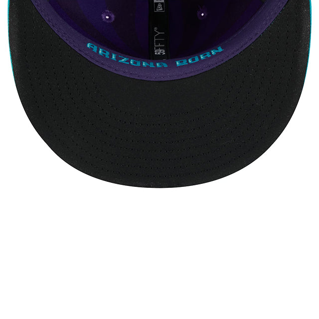 海外取寄 シティコネクト ニューエラ キャップ 59FIFTY アリゾナ ダイヤモンドバックス MLB CITY CONNECT FITTED CAP PURPLE TEAL