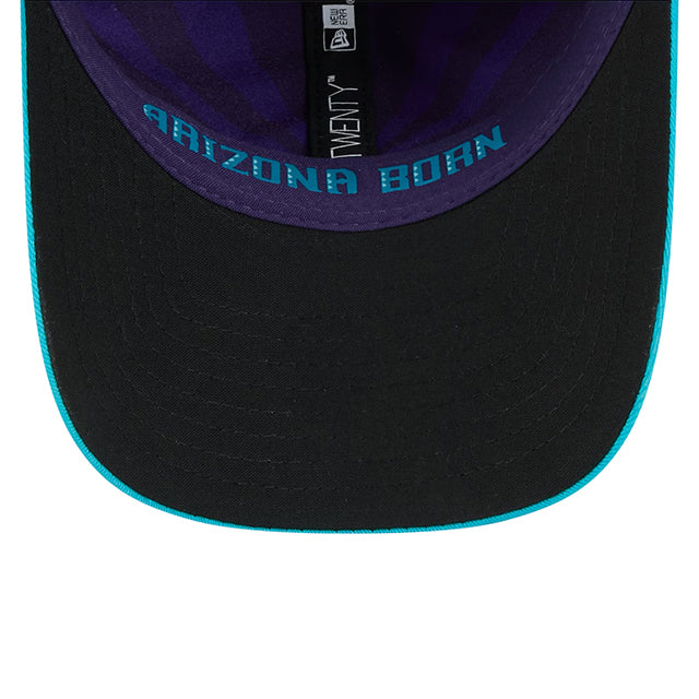 海外取寄 シティコネクト ニューエラ キャップ 9TWENTYアリゾナ ダイヤモンドバックス MLB CITY CONNECT STRAPBACK CAP PURPLE TEAL