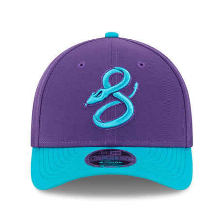 海外取寄 シティコネクト ニューエラ キャップ 9FORTY M-CROWN アリゾナ ダイヤモンドバックス MLB CITY CONNECT SNAPBACK CAP PURPLE TEAL
