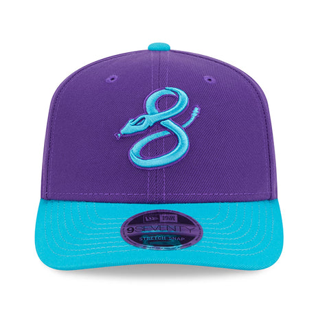 海外取寄 シティコネクト ニューエラ キャップ 9SEVENTY アリゾナ ダイヤモンドバックス MLB CITY CONNECT STRETCH SNAPBACK CAP PURPLE TEAL