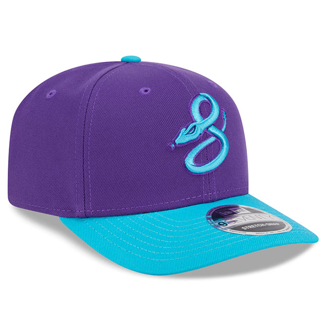 海外取寄 シティコネクト ニューエラ キャップ 9SEVENTY アリゾナ ダイヤモンドバックス MLB CITY CONNECT STRETCH SNAPBACK CAP PURPLE TEAL