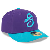 海外取寄 シティコネクト ニューエラ キャップ LP59FIFTY アリゾナ ダイヤモンドバックス MLB CITY CONNECT LOW CROWN FITTED CAP PURPLE TEAL