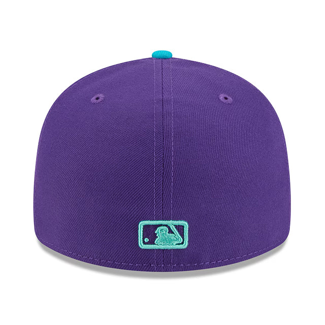 海外取寄 シティコネクト ニューエラ キャップ LP59FIFTY アリゾナ ダイヤモンドバックス MLB CITY CONNECT LOW CROWN FITTED CAP PURPLE TEAL