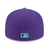 海外取寄 シティコネクト ニューエラ キャップ LP59FIFTY アリゾナ ダイヤモンドバックス MLB CITY CONNECT LOW CROWN FITTED CAP PURPLE TEAL