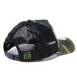 ニューエラ キャップ 9FORTY メッシュキャップ ロサンゼルス ドジャース A-FRAME TRUCKER MESH CAP BATTALION WOODLAND CAMO