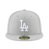 ワールドシリーズ2連覇モデル ニューエラ キャップ 59FIFTY ロサンゼルス ドジャース MLB BACK2BACK WORLD SERIES CHAMPIONS FITTED CAP GREY