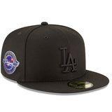 ワールドシリーズ2連覇モデル ニューエラ キャップ 59FIFTY ロサンゼルス ドジャース MLB BACK2BACK WORLD SERIES CHAMPIONS FITTED CAP BLACKOUT