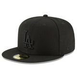 ワールドシリーズ2連覇モデル ニューエラ キャップ 59FIFTY ロサンゼルス ドジャース MLB BACK2BACK WORLD SERIES CHAMPIONS FITTED CAP BLACKOUT